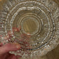 Peill & Putzler round glass vintage lights (circa 1970)