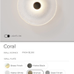 Soktas Coral wall lights
