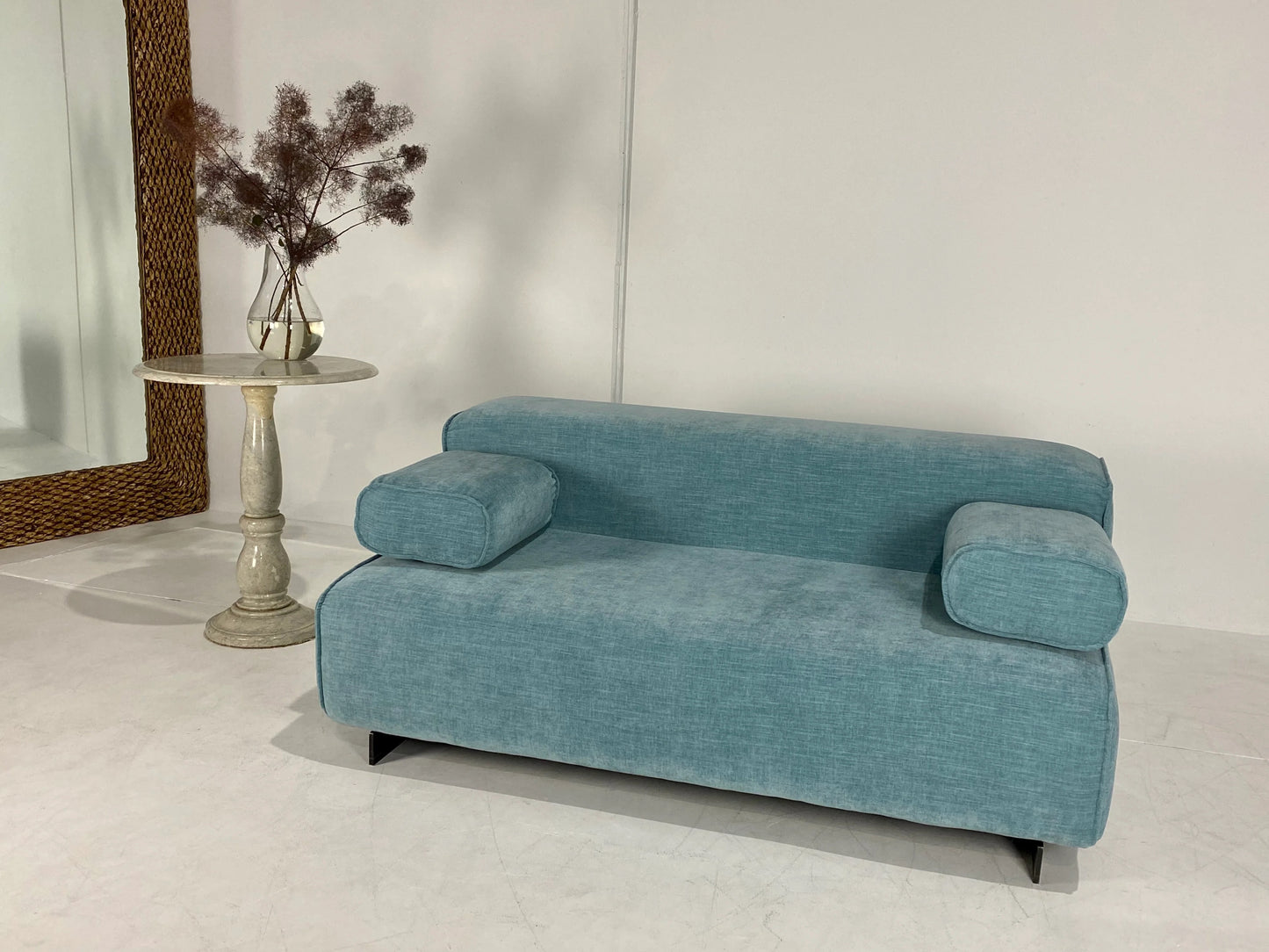 Sky Blue Floating Couch