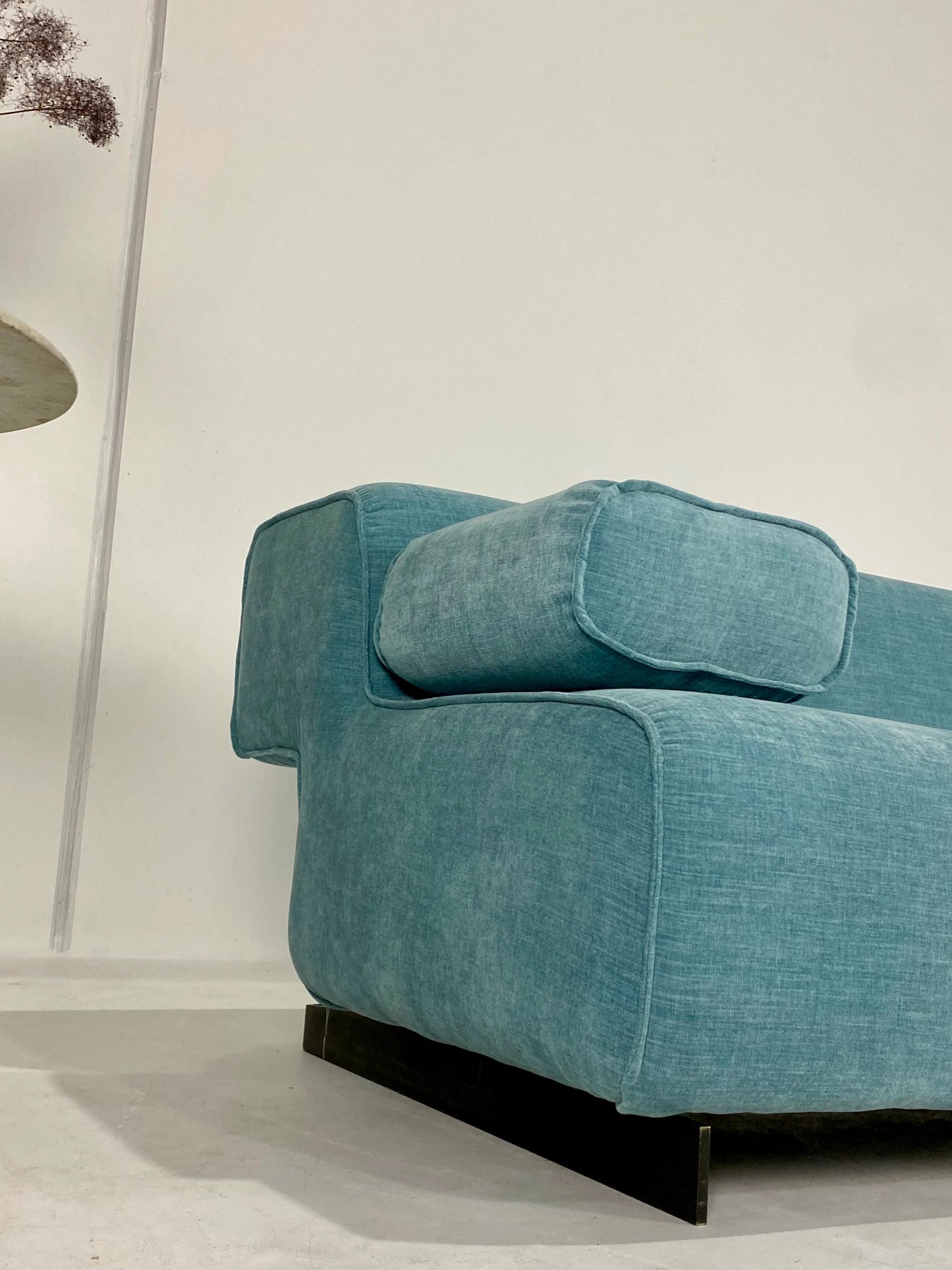 Sky Blue Floating Couch