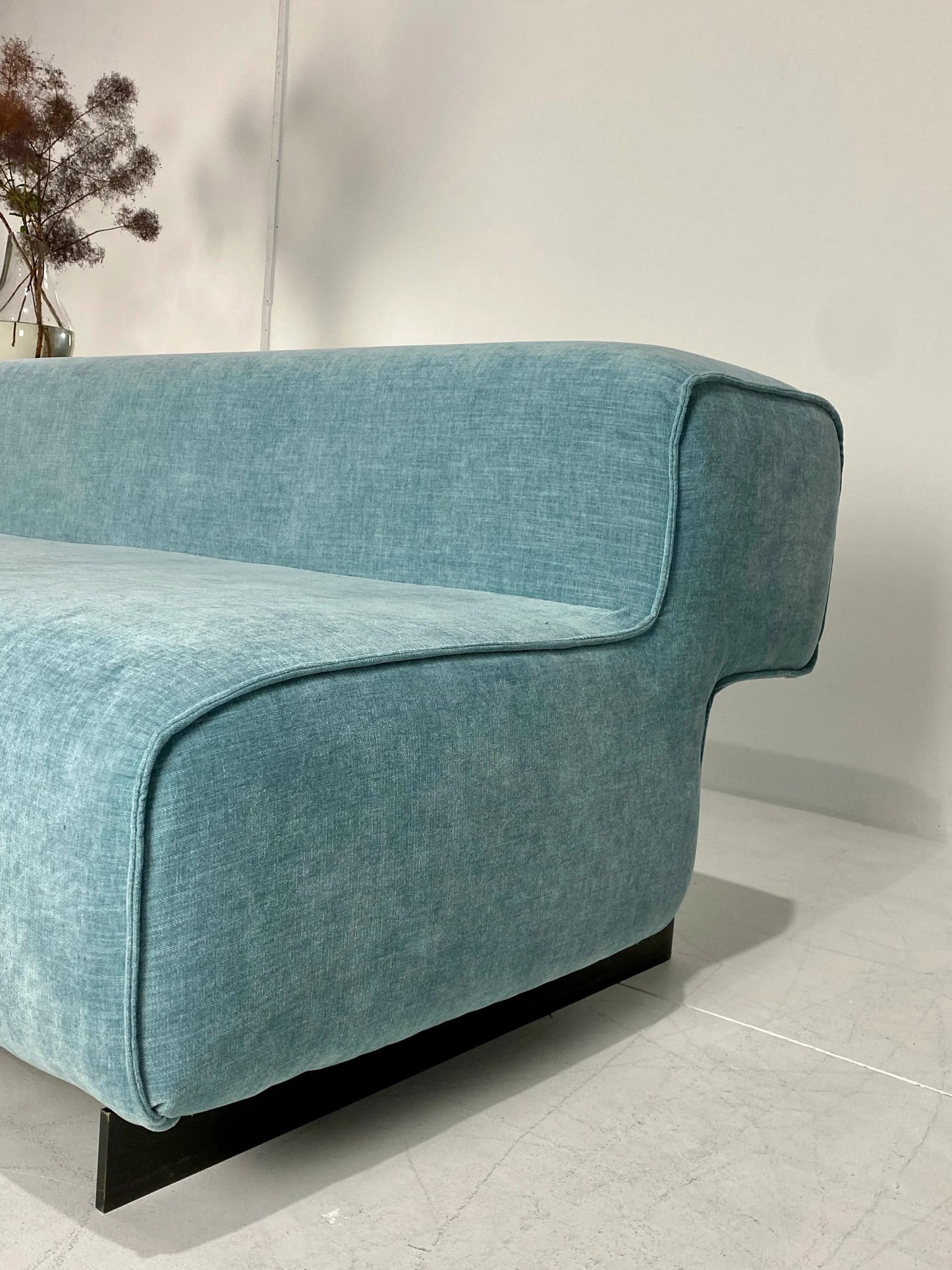 Sky Blue Floating Couch