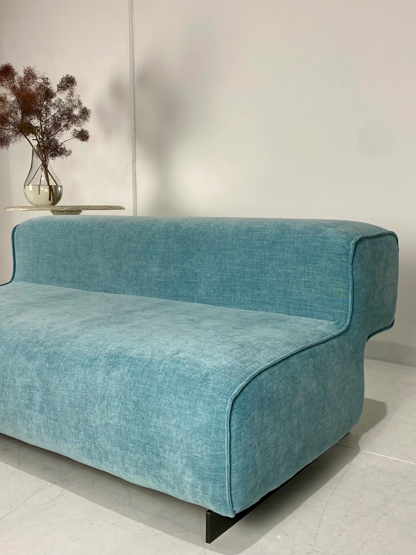 Sky Blue Floating Couch