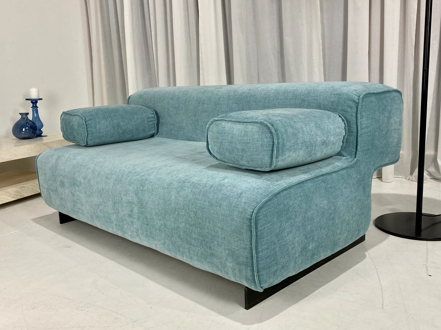 Sky Blue Floating Couch