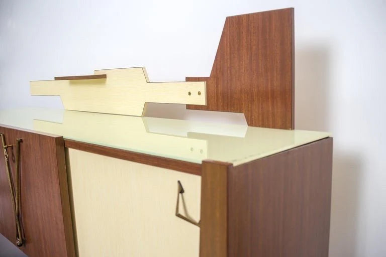 Italian Mid-Century Modern Sideboard With Bar Cabinet, 1960s