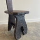 - Rustic Hand Carved Timber Stool