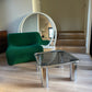 - Tubular Chrome Coffee Table
