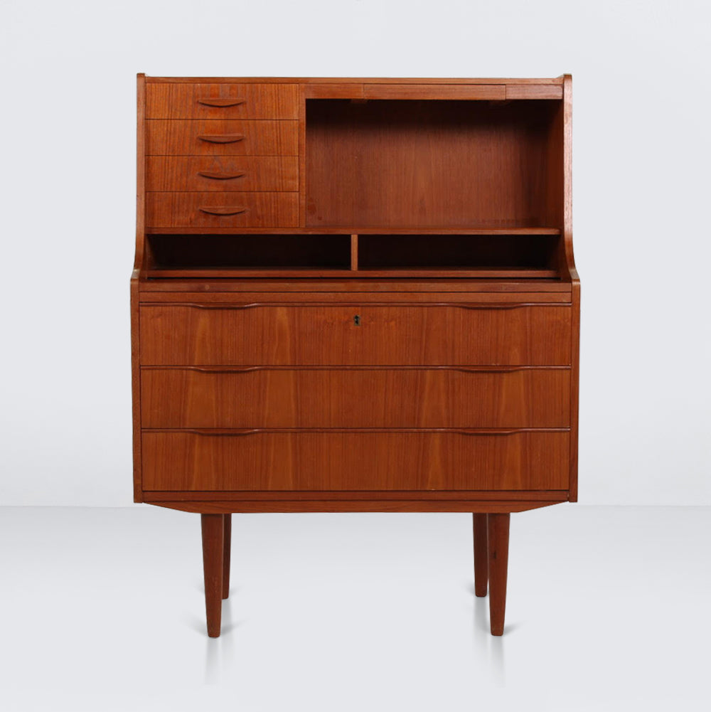 1960s Danish Teak Bureau