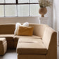 Curved Modular Sofa with Ottoman