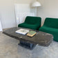 - Large Italian Black Marble Coffee Table