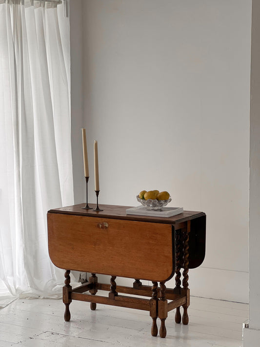 Antique Barley Twist Console