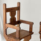 Antique Hand Carved Wooden Chair - Two Available