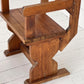 Antique Hand Carved Wooden Chair - Two Available