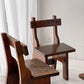Set of Four Handmade Wooden Dining Chairs