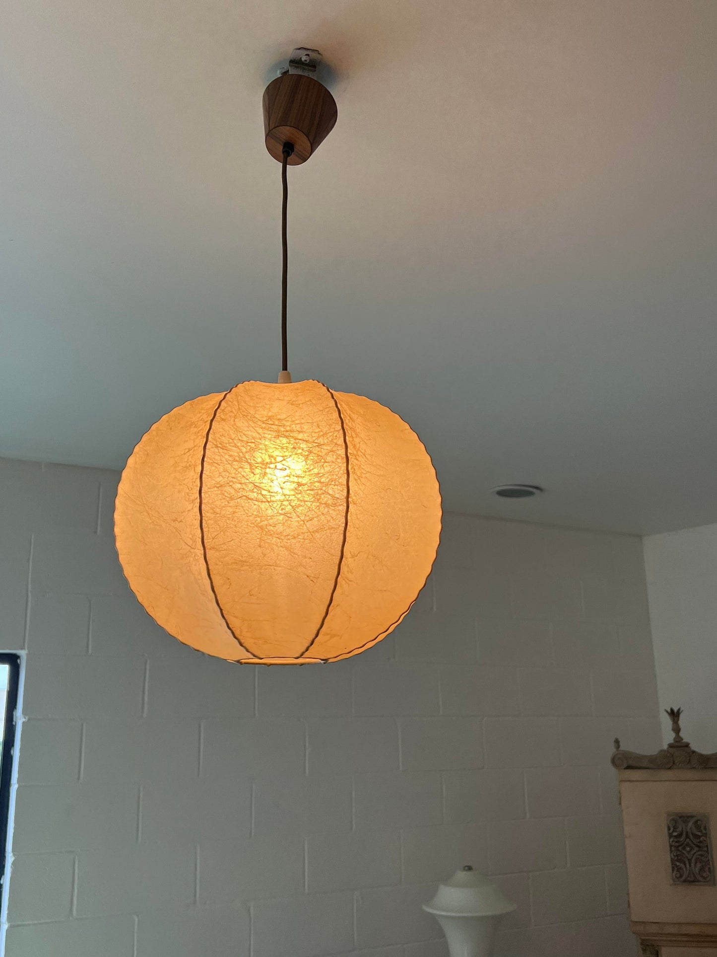 - Cocoon Pendant by Achille and pier Giacomo Castiglioni, 1960