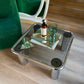 - Tubular Chrome Coffee Table