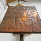 - Vintage Handmade Hammered Copper Table (Table #1)