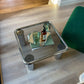 - Tubular Chrome Coffee Table