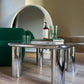 - Tubular Chrome Coffee Table