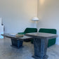 - Large Italian Black Marble Coffee Table