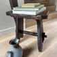 - Rustic Hand Carved Timber Stool