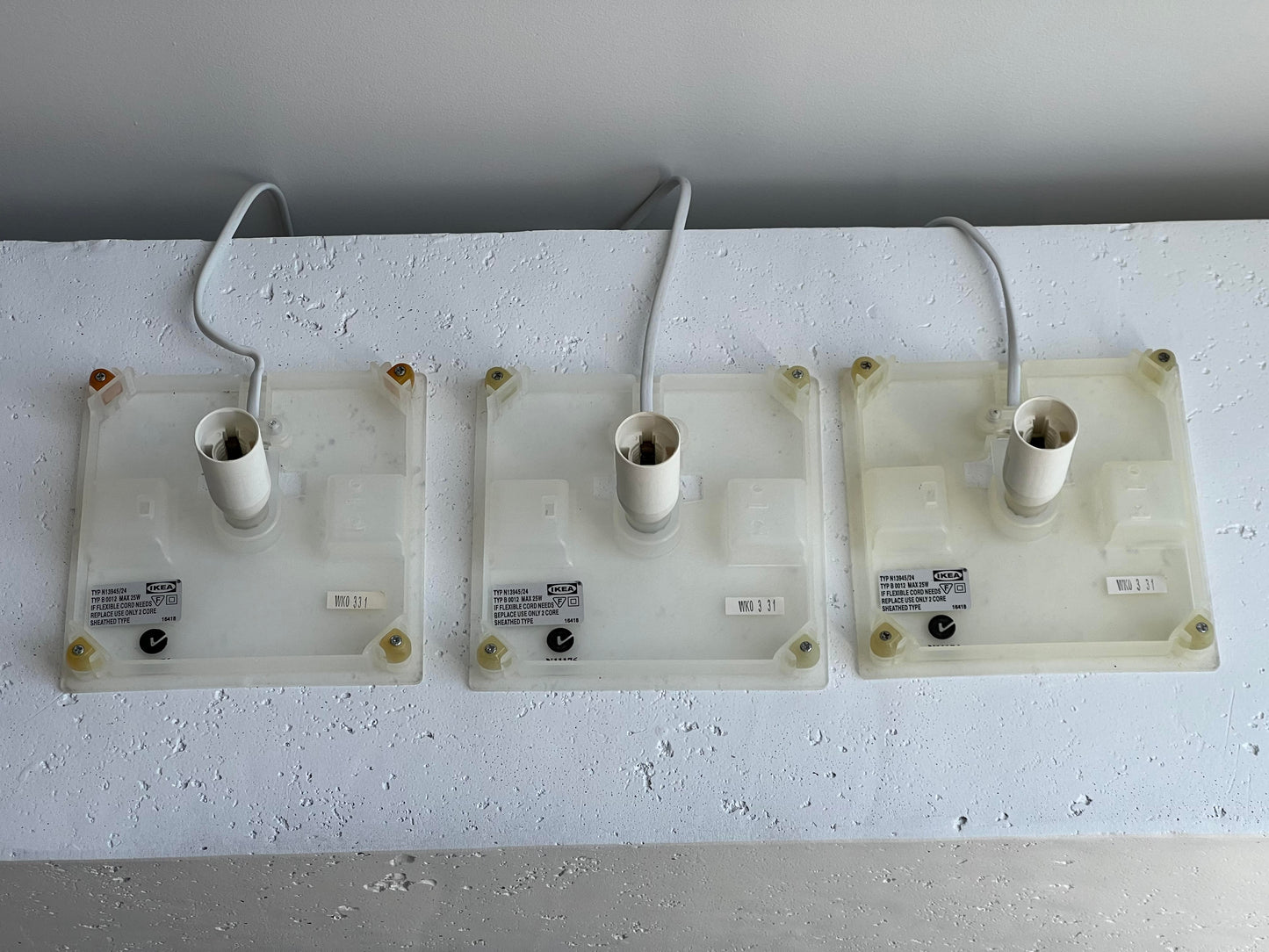 Vintage Ikea Iviken Lamp - Three Available