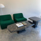 - Large Italian Black Marble Coffee Table