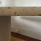 Vintage Oval Travertine Dining Table