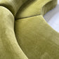 - Bespoke Olive Velvet Curved Modular Sofa