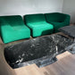- Large Italian Black Marble Coffee Table