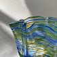 - Van Gogh Inspired Sea Water Blown Glass Vase