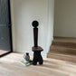 - Rustic Hand Carved Timber Stool
