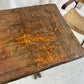 - Vintage Handmade Hammered Copper Table (Table #1)