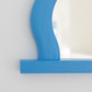 Knot Studio Wavy Wall Mirror COBALT BLUE