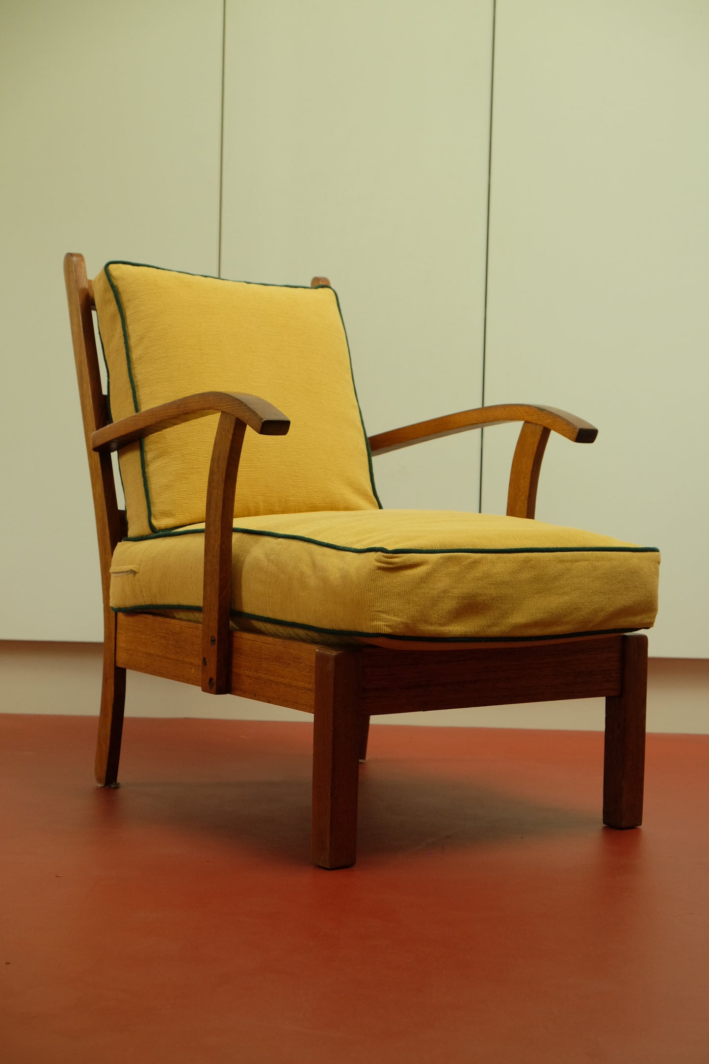 - Set of Two Mid Century Sunshine Armchairs