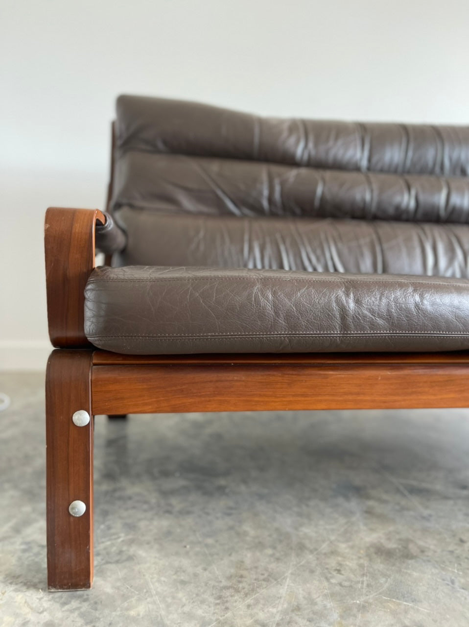 - Tessa T6 Leather Three Seater Sofa