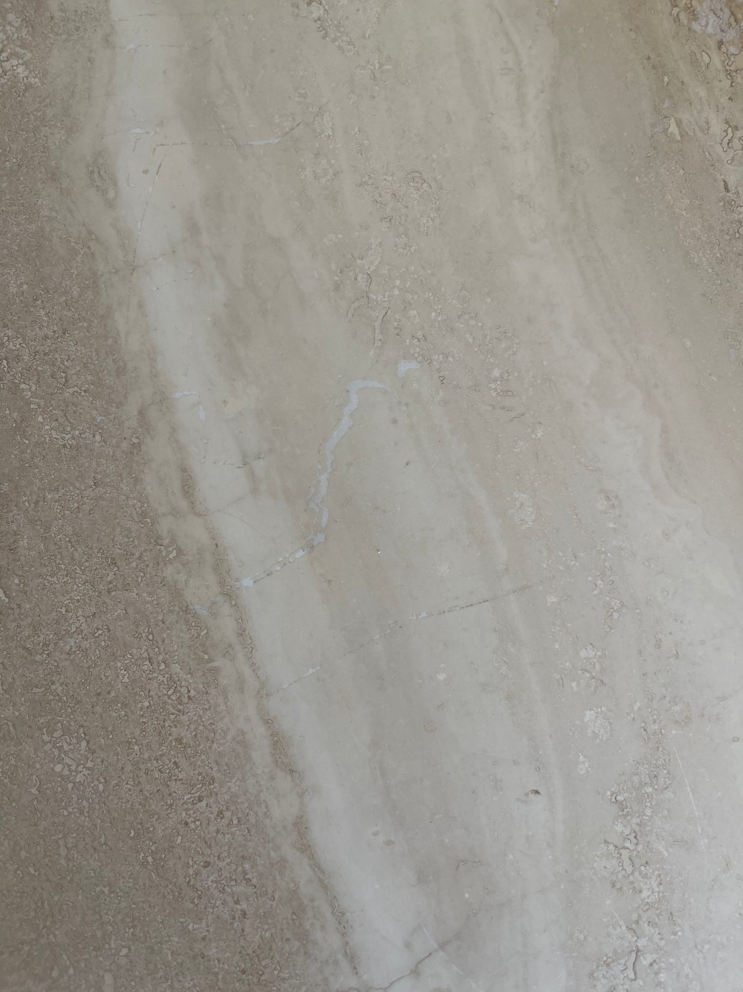 - Travertine Dining Table