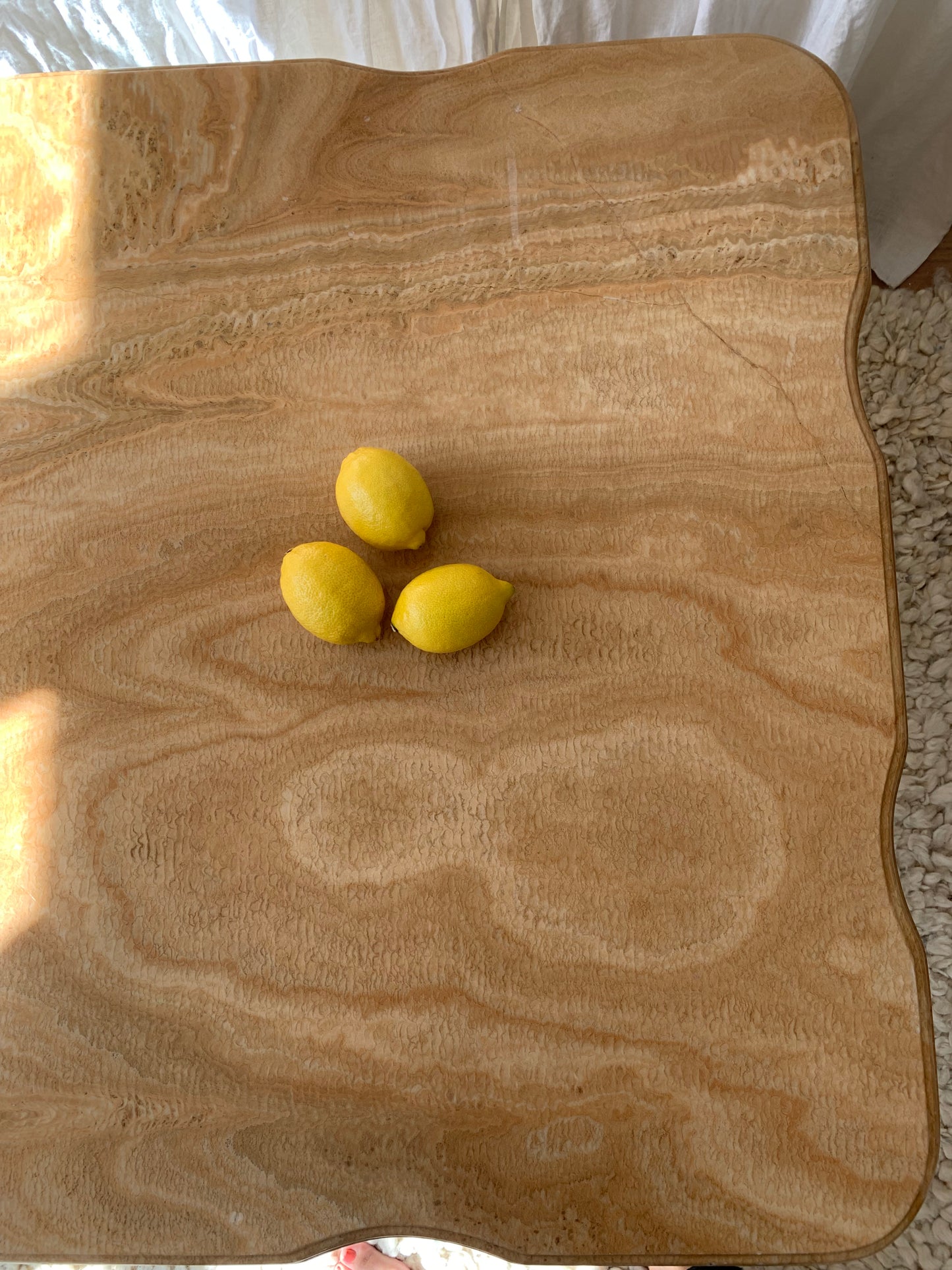 Vintage Solid Onyx Coffee Table