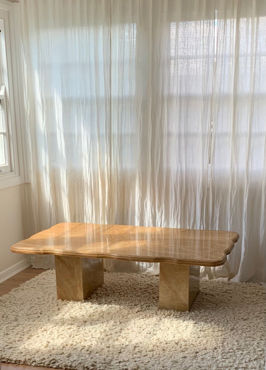 Vintage Solid Onyx Coffee Table