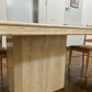 - Vintage Travertine Dining Table