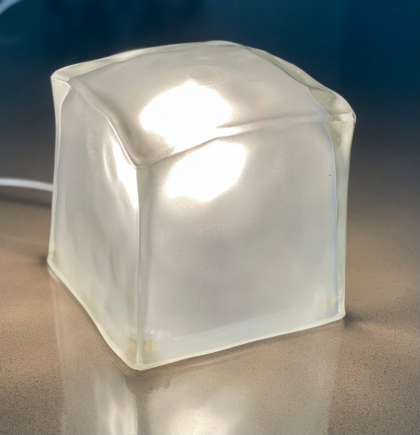 Vintage IKEA Iviken Ice Cube Lamp