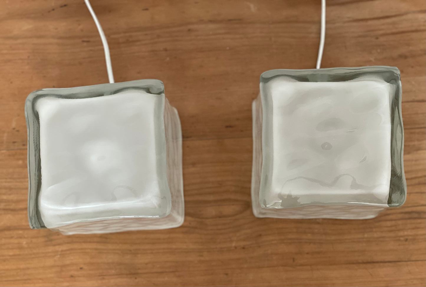 Vintage IKEA Iviken Ice Cube Lamp