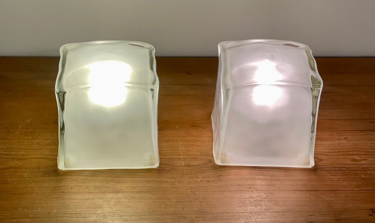Vintage IKEA Iviken Ice Cube Lamp