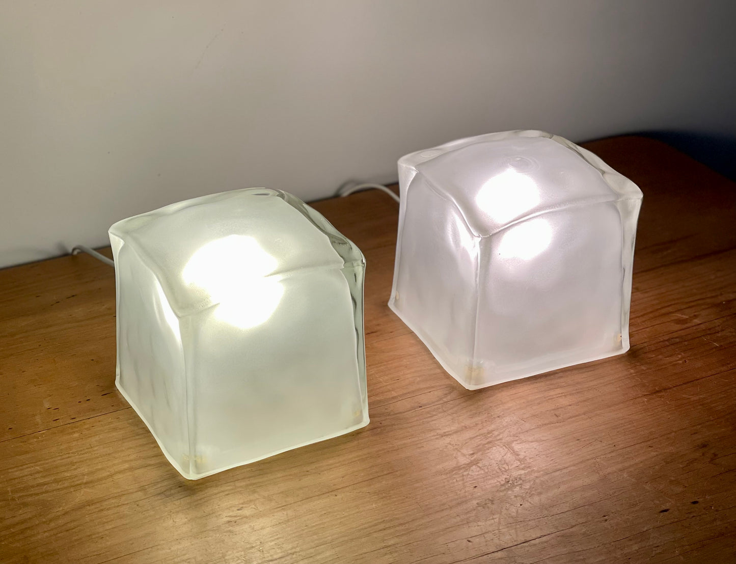 Vintage IKEA Iviken Ice Cube Lamp