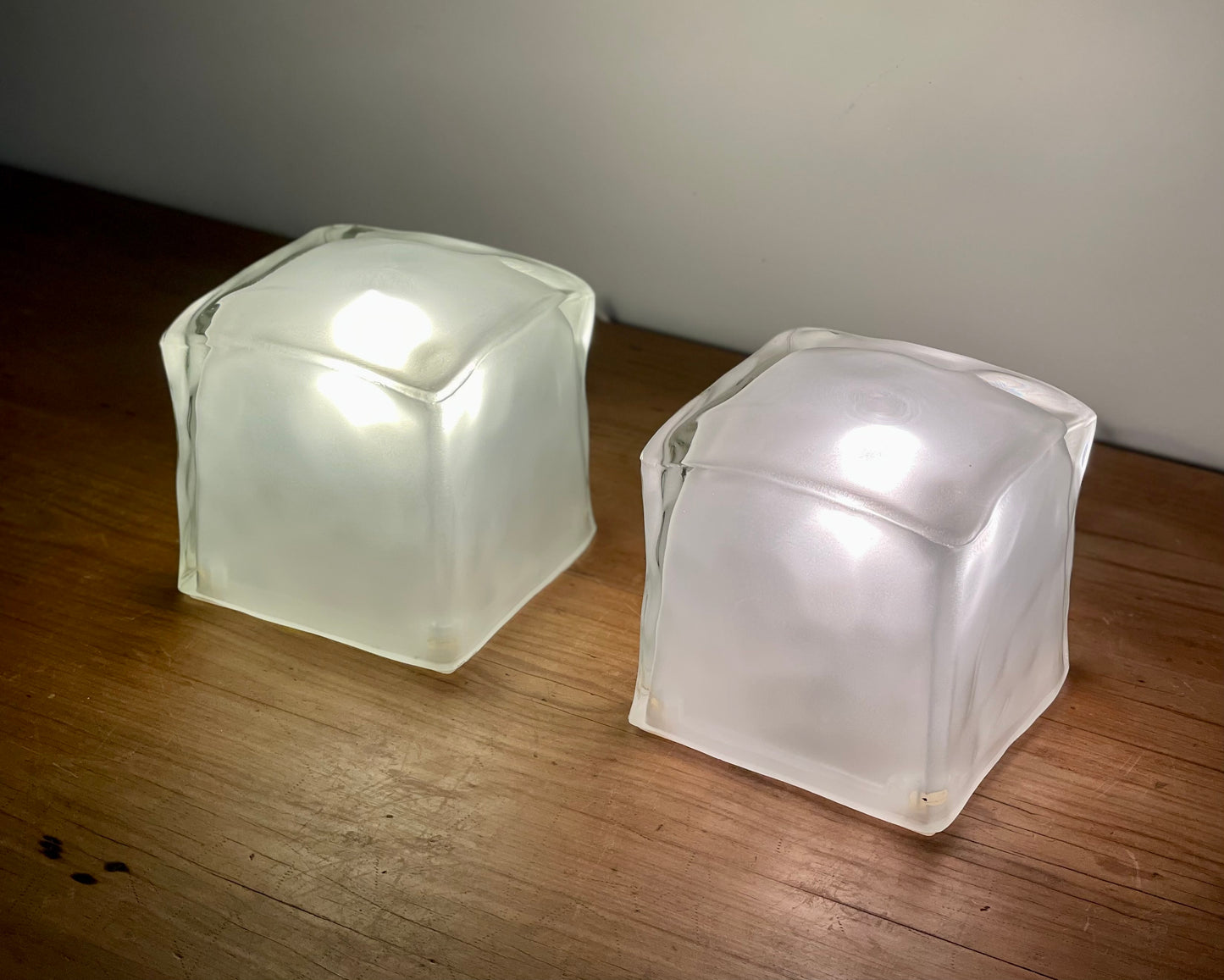 Vintage IKEA Iviken Ice Cube Lamp