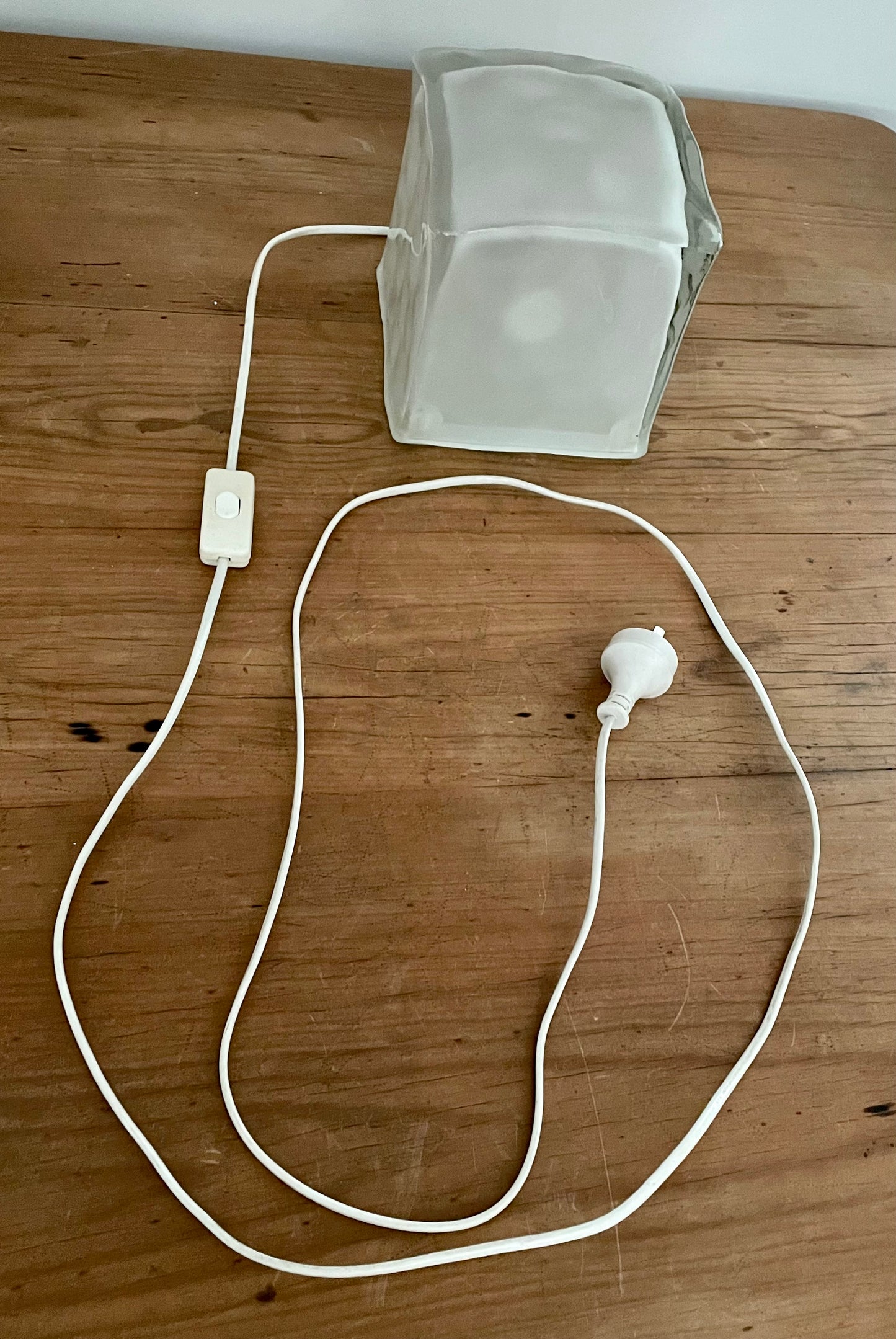 Vintage IKEA Iviken Ice Cube Lamp