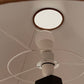 - Timber Table Lamp with Warm Brown Linen Shade