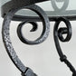 Italian Wrought Iron & Glass Dining Table by Casa Padrino