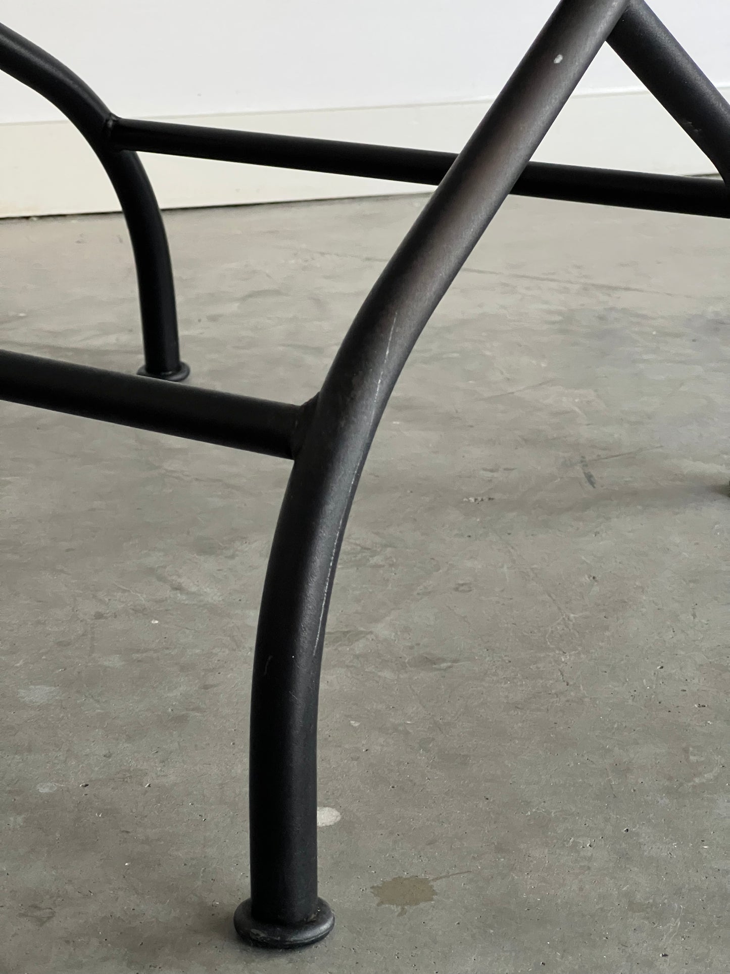 - Wrought Iron Style Director Chair - Two Available