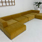 - Six Piece Mustard Modular Sofa