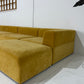 - Six Piece Mustard Modular Sofa